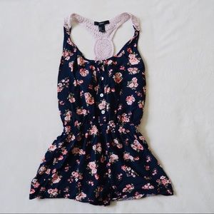 Forever 21 Floral Romper
